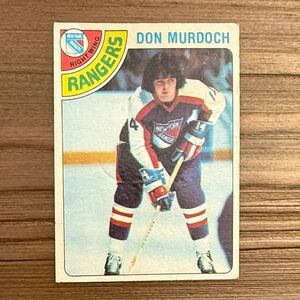 1978 DON MURDOCH Topps trading cards #11